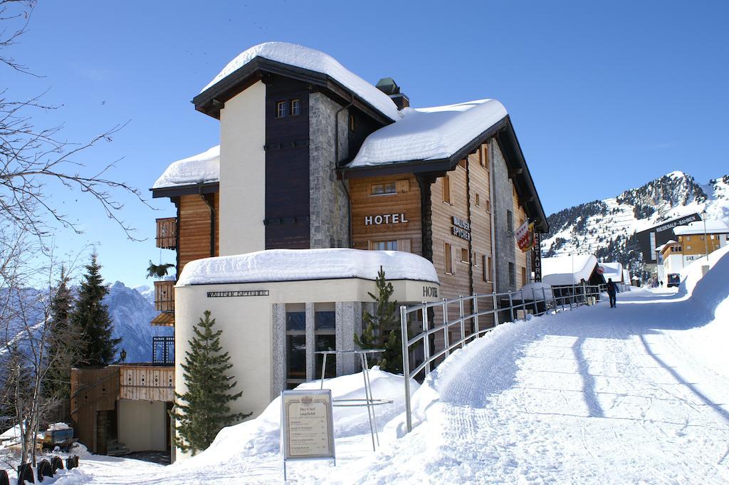 Swiss Chalet-Style Hotel Walliser Spycher 리더알프 객실 사진